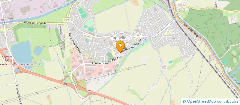 localisation de l'entreprise VALMIC  CAPPELLE-LA-GRANDE