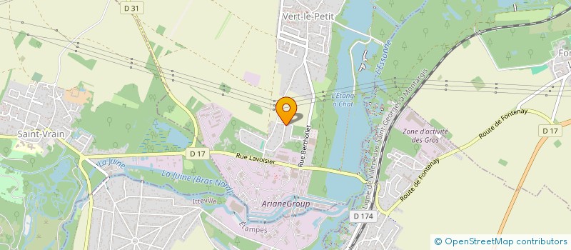 localisation de l'entreprise VALMIMMO  VERT-LE-PETIT