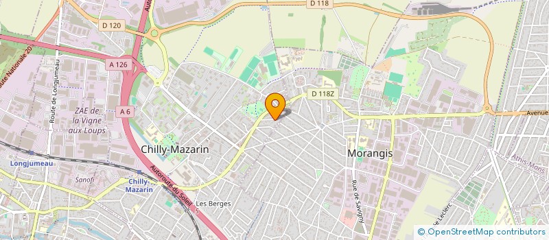 localisation de l'entreprise VALMIN  CHILLY-MAZARIN