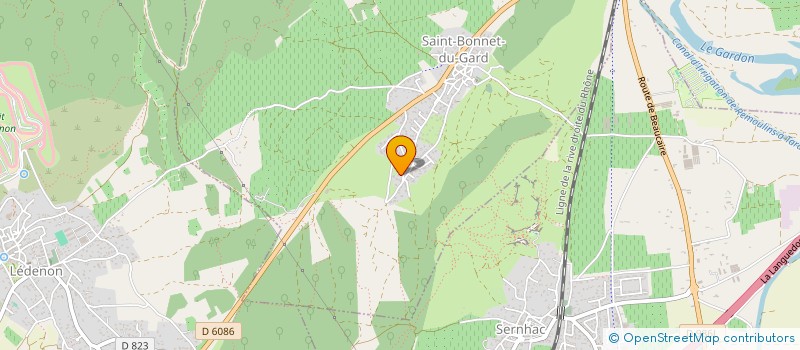 localisation de l'entreprise VALMINE  SAINT-BONNET-DU-GARD
