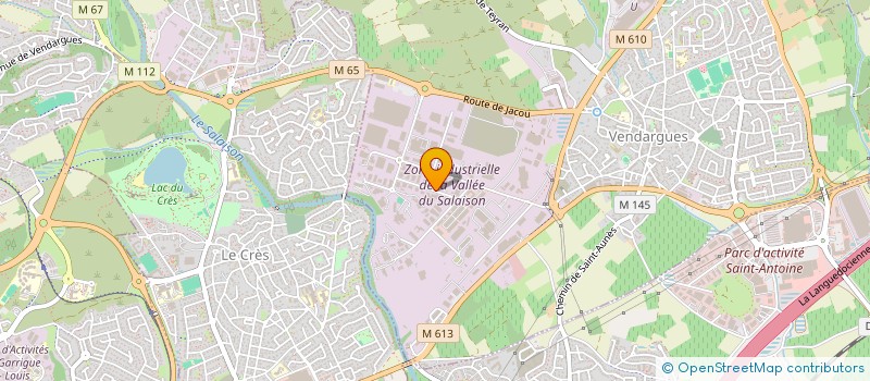 localisation de l'entreprise VALMINES à VENDARGUES