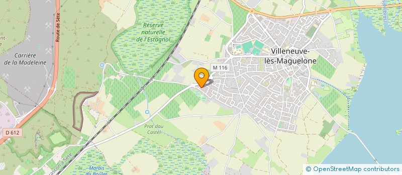 localisation de l'entreprise VALMO  VILLENEUVE-LES-MAGUELONE