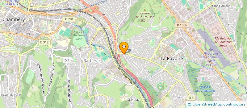 localisation de l'entreprise VALMO INVEST 1  BARBERAZ