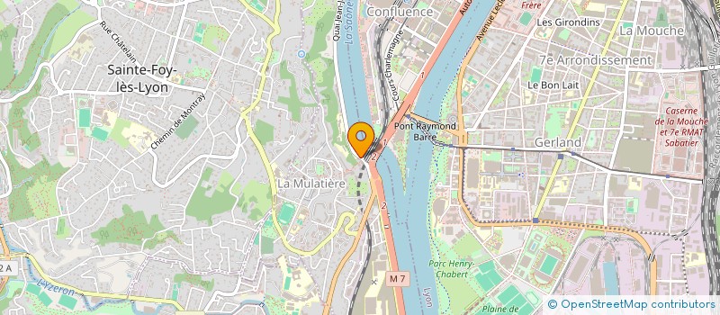 localisation de l'entreprise VALMODE  LA MULATIERE