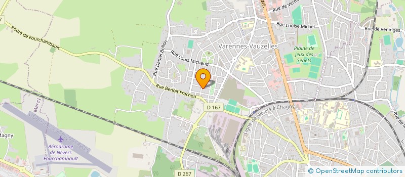 localisation de l'entreprise VALMONT  VARENNES-VAUZELLES