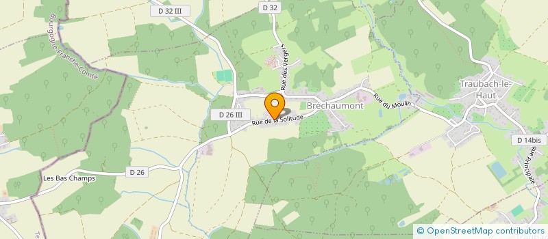 localisation de l'entreprise VALMOPLA à BRECHAUMONT