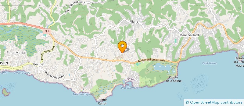 localisation de l'entreprise VALMORA FWI  LE GOSIER