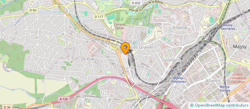 localisation de l'entreprise VALMOT à MASSY