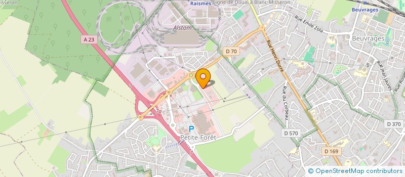 localisation de l'entreprise VALMOTORS à PETITE-FORET