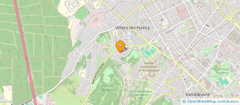 localisation de l'entreprise VALMUSAN II à VILLERS-LES-NANCY
