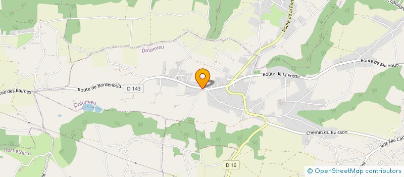 localisation de l'entreprise VALMY 5  DOLOMIEU