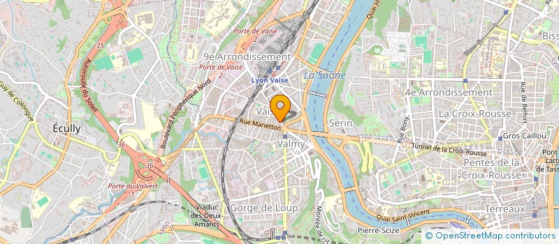 localisation de l'entreprise VALMY  LYON