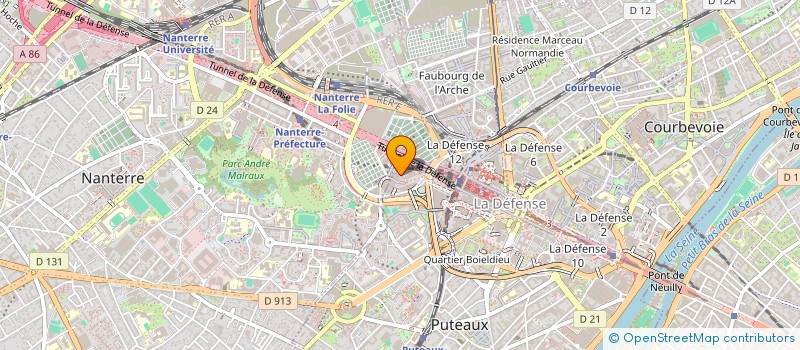 localisation de l'entreprise VALMY FINANCEMENT 8  PUTEAUX