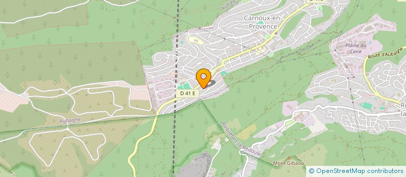 localisation de l'entreprise VALNERGIE à CARNOUX-EN-PROVENCE