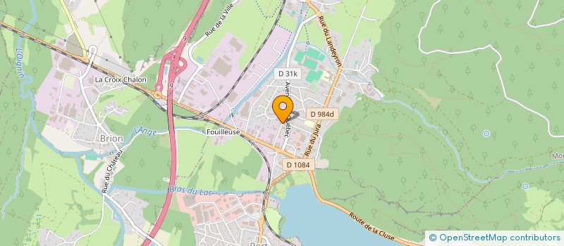 localisation de l'entreprise VALNI  MONTREAL-LA-CLUSE