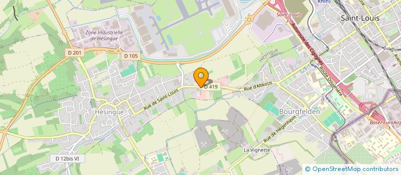 localisation de l'entreprise VALNICO à HESINGUE
