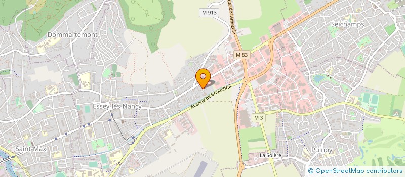 localisation de l'entreprise VALNICO USINAGE  ESSEY-LES-NANCY