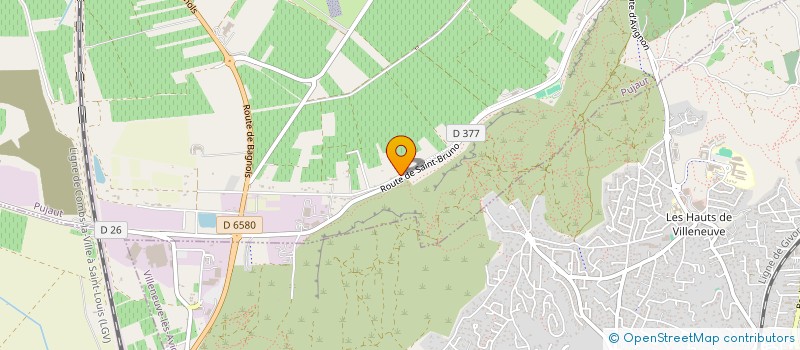 localisation de l'entreprise VALNO  PUJAUT