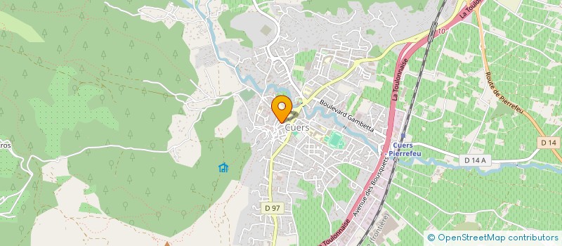 localisation de l'entreprise VALNOAXE  CUERS