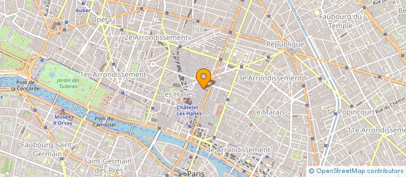 localisation de l'entreprise VALO  PARIS