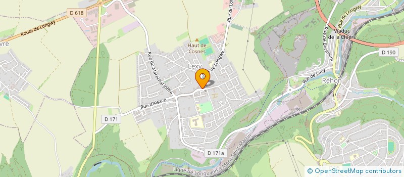 localisation de l'entreprise VALO DISTRIBUTION  LEXY