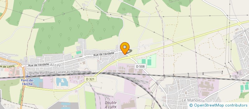 localisation de l'entreprise VALO-IMMO  ALIZAY