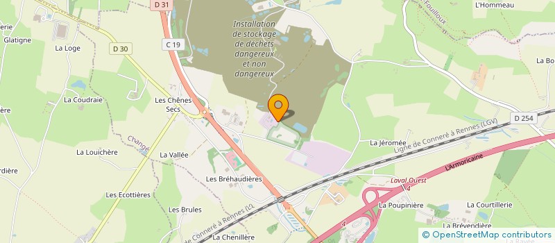 localisation de l'entreprise VALO'LOIRE à NANTES