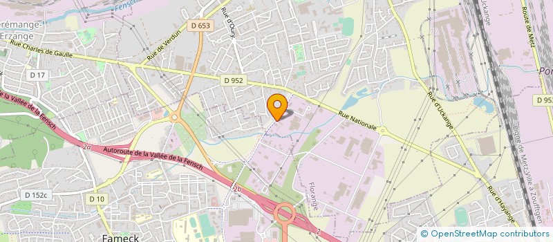 localisation de l'entreprise VALO'TTS  FLORANGE