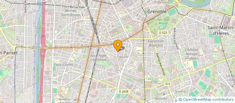 localisation de l'entreprise VALOBACHES à GRENOBLE