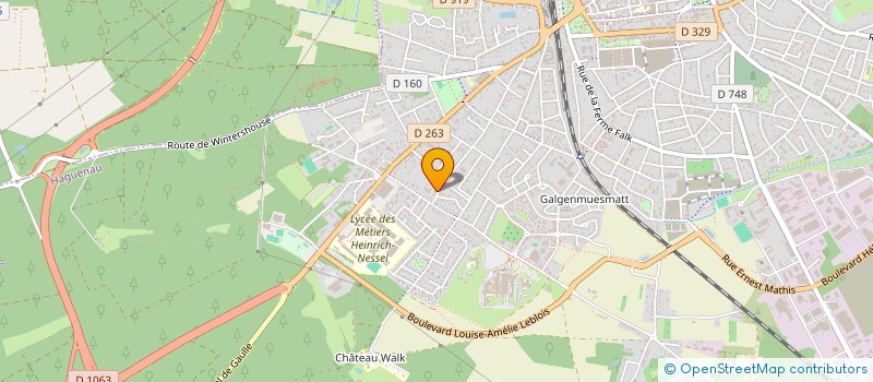 localisation de l'entreprise VALOC  HAGUENAU