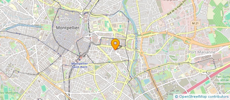 localisation de l'entreprise VALOCORP  MONTPELLIER