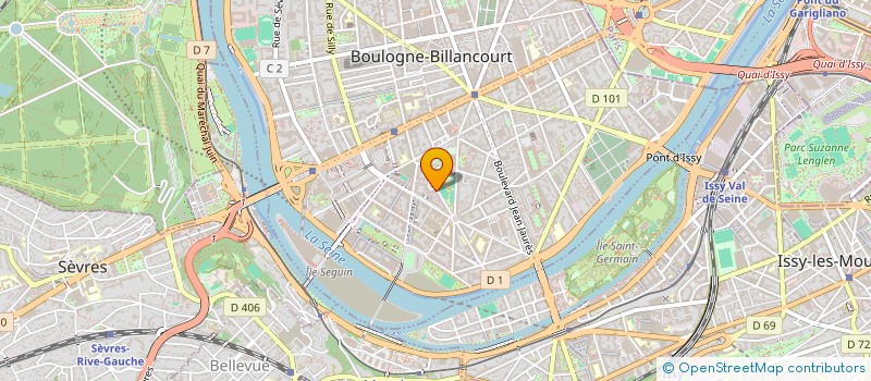 localisation de l'entreprise VALOD à BOULOGNE-BILLANCOURT