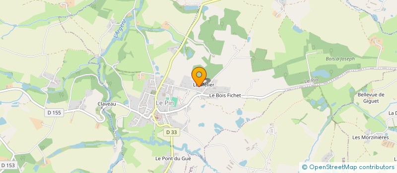 localisation de l'entreprise VALOE à LE PIN