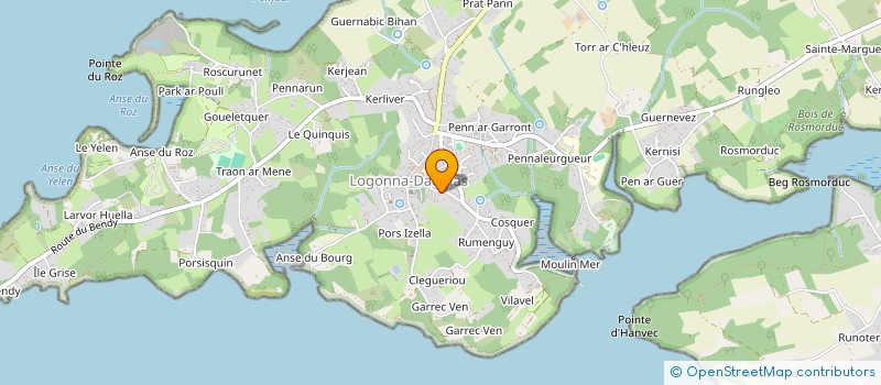 localisation de l'entreprise VALOE  LOGONNA-DAOULAS