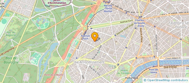 localisation de l'entreprise VALOFIELD  PARIS