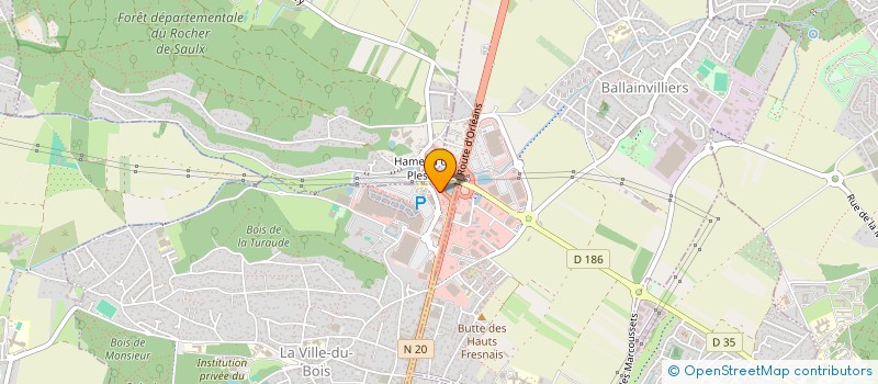 localisation de l'entreprise VALOGNES à VILLE-DU-BOIS (LA)