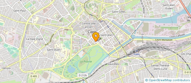 localisation de l'entreprise VALOGNES - REVERSE à CAEN