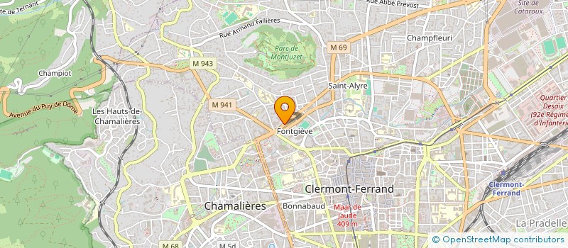 localisation de l'entreprise VALOHERY  LE CREST