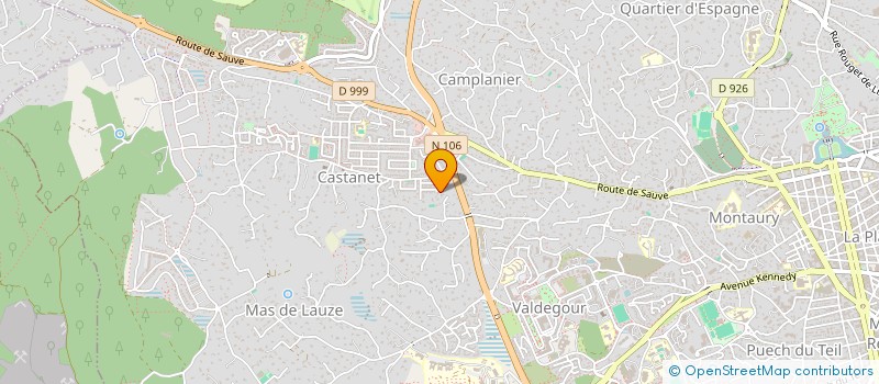 localisation de l'entreprise VALOIS INVESTISSEMENTS  NIMES