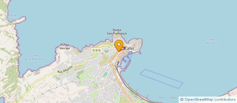 localisation de l'entreprise VALOIS KARINE CABINET INFIRMIER à CALVI