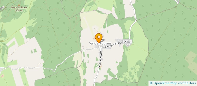localisation de l'entreprise VALOIX  VAL-DE-ROULANS