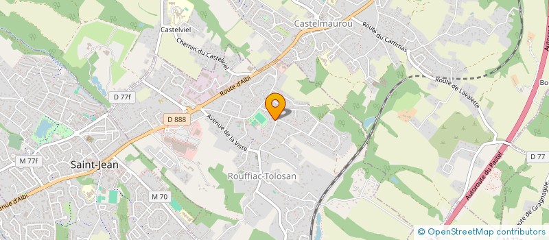 localisation de l'entreprise VALOL  ROUFFIAC-TOLOSAN