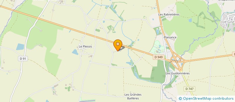 localisation de l'entreprise VALOMA ENERGIE  BERNARD (LE)