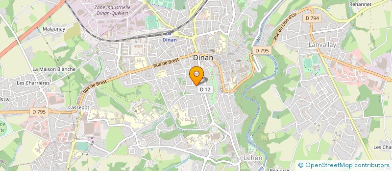 localisation de l'entreprise VALOMAX  DINAN