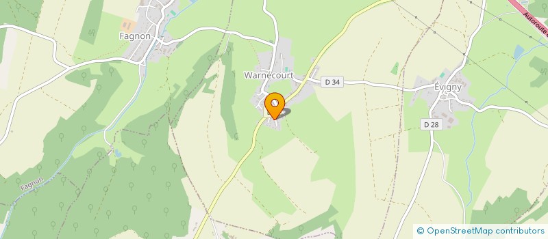 localisation de l'entreprise VALOME  WARNECOURT