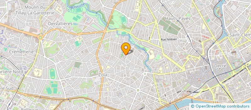 localisation de l'entreprise VALOMIA à NANTES