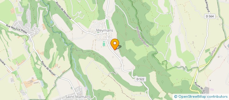 localisation de l'entreprise VALOMSY à BEAUREGARD-BARET