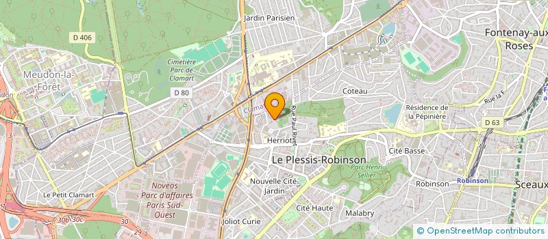 localisation de l'entreprise VALOPT à LE PLESSIS-ROBINSON