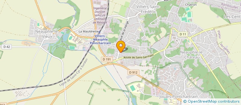 localisation de l'entreprise VALOPTI  VILLIERS-SAINT-FREDERIC