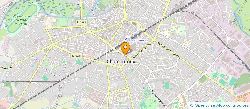 localisation de l'entreprise VALOPTIC à CHATEAUROUX
